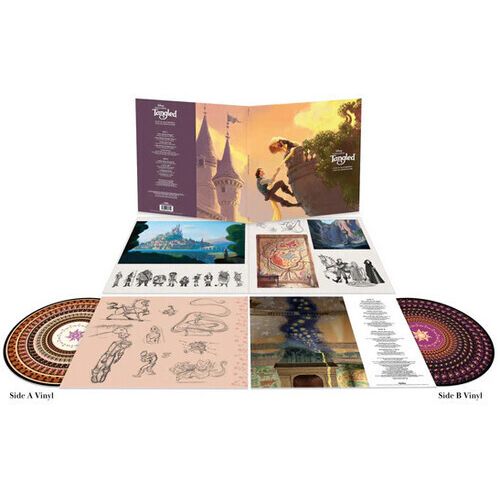 Tangled - Songs from Disney's Tangled (Soundtrack) - Zoetrope Picture Disc LP [ Record ]