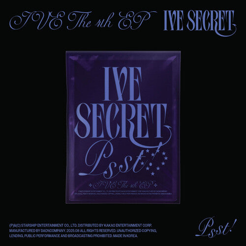 Ive: Ive Secret (Psst!Ver.) Ive The 4th EP - CD