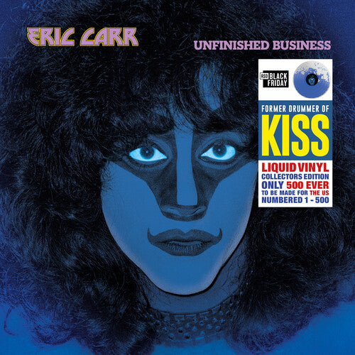 Eric Carr - Unfinished Business - Liquid Vinyl Numbered LP [ Record ]