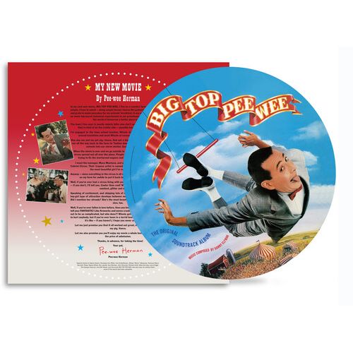 Big Top Pee-Wee (The Original Soundtrack Album) - Danny Elfman - RSD Picture Disc LP [ Record ]