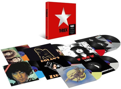 T.Rex: The Studio Albums 1970-1977 - Half & Half Colored Vinyl 8LP Box Set - VINYL