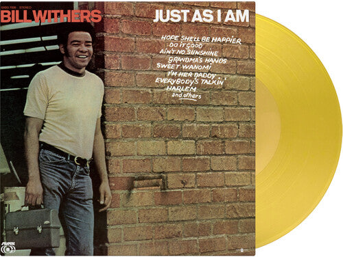 Bill Withers: Just As I Am - Limited 180-Gram Translucent Yellow Colored Vinyl - VINYL
