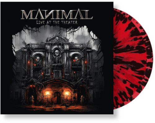 Manimal: Live At The Theater - Red/black - VINYL
