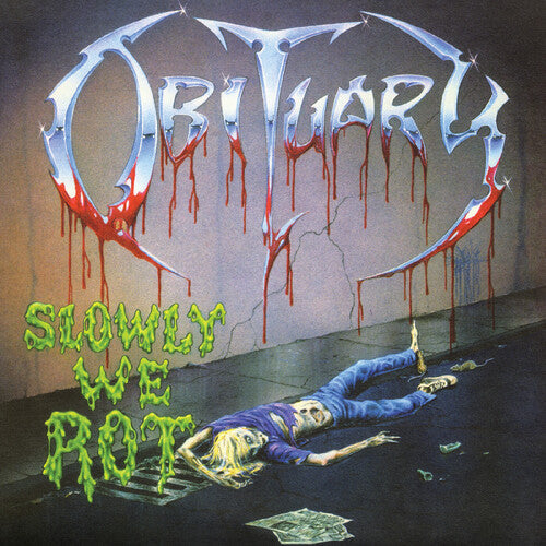 Obituary: Slowly We Rot (REMASTERED, EXPANDED) (CORPSE BLUE WITH BLOOD SPLATTER VINYL) - VINYL