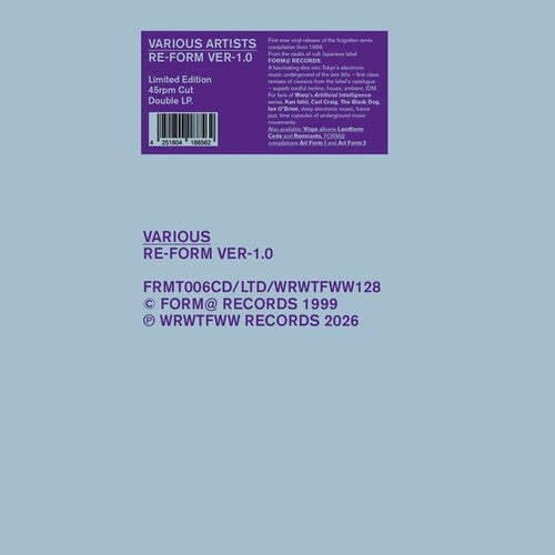 Various Artists: Re-Form Ver-1.0 / VARIOUS [ Vinyl ]