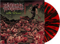 Internal Bleeding: Settle All Scores - Red & Black Splatter Vinyl - VINYL