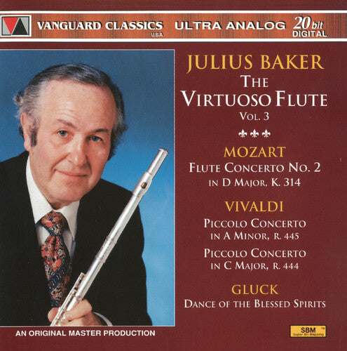 Julius Baker: Virtuoso Flute-Vol. 3 { CD }