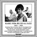 Various Artists: Rare 1920's Blues and Jazz 1923-1929 { CD }