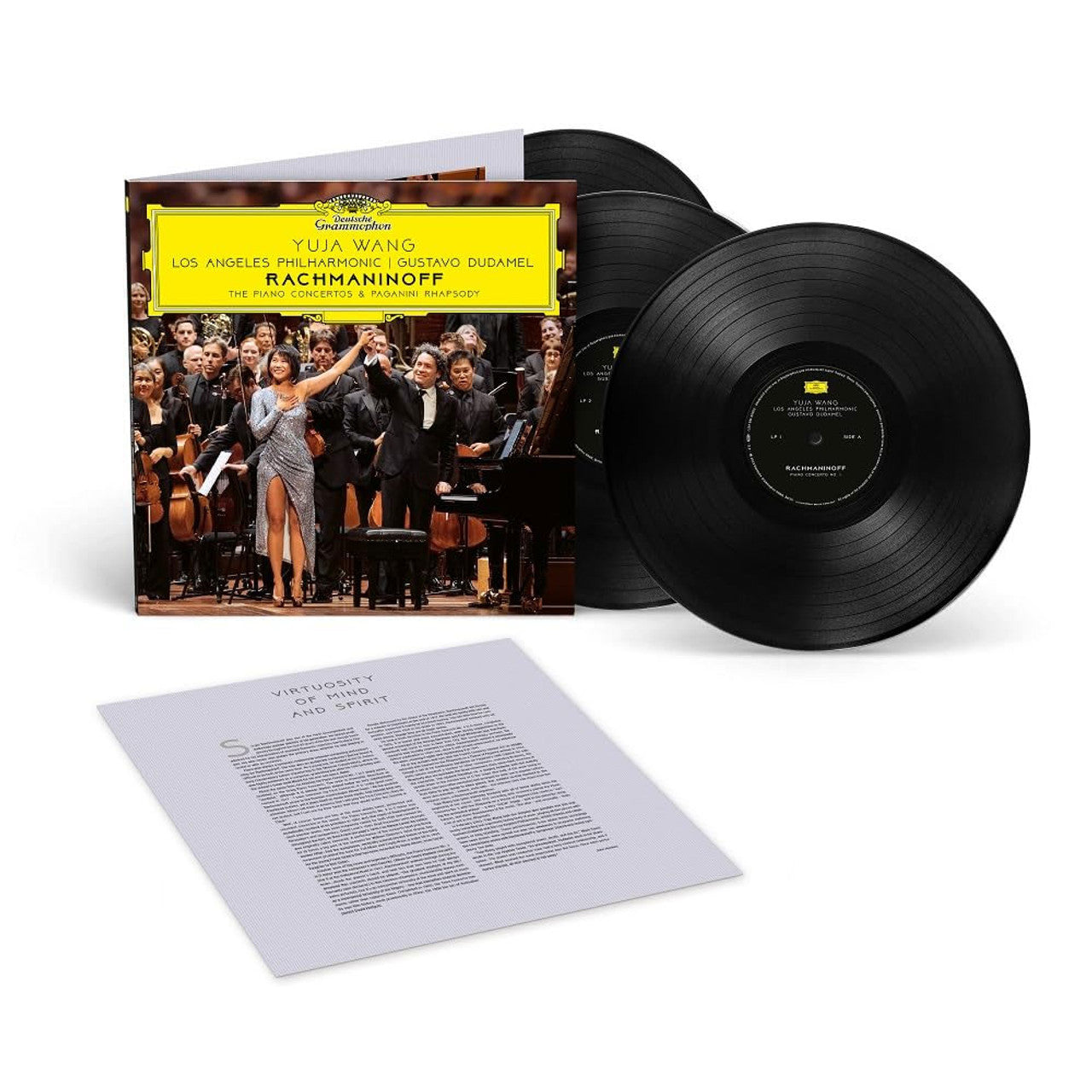 Rachmaninoff / Wang / Dudamel - The Piano Concertos & Paganini Rhapsody - LP [ Record ]