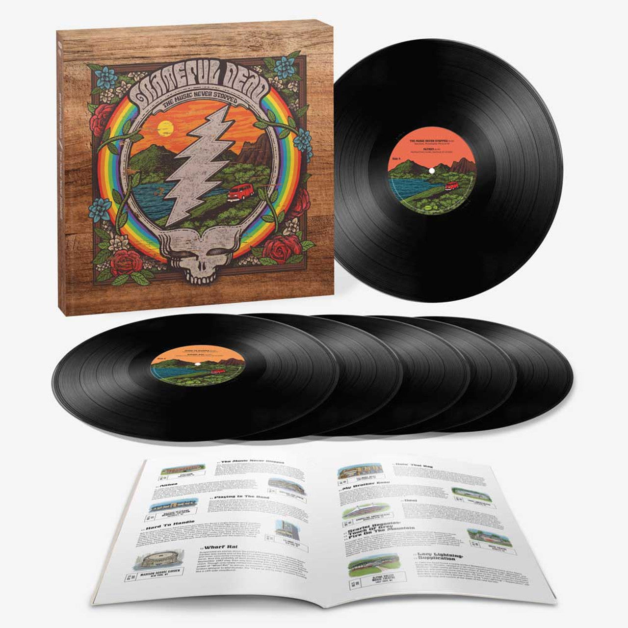 Grateful Dead - The Music Never Stopped - LP Box Set [ Record ]