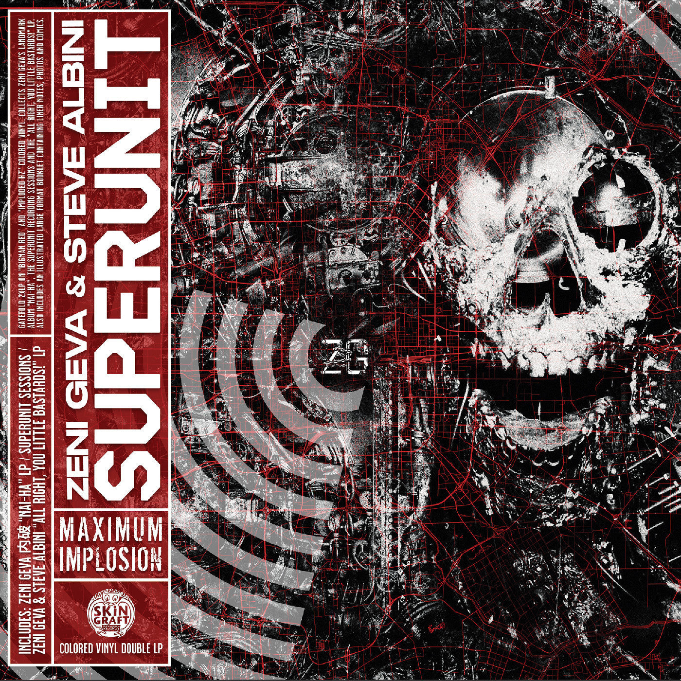 Zeni Geva & Steve Albini - Superunit: Maximum Implosion - RSD LP [ Record ]