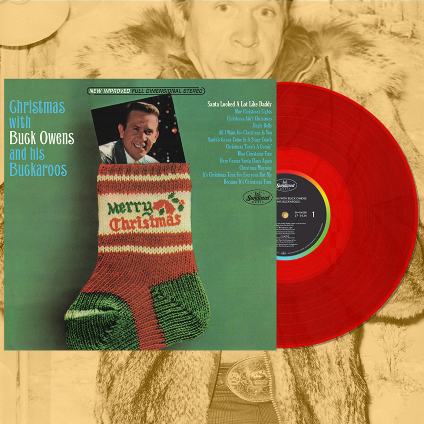 Buck Owens and His Buckaroos - Christmas With Buck Owens And His Buckaroos - LP [ Record ]