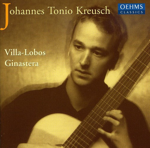 Villa-Lobos / Ginastera / Kreusch: Etudes for Guitar / Guitar Sonata { CD }