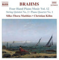J. Brahms: Four Hand Piano Music 12 { CD }