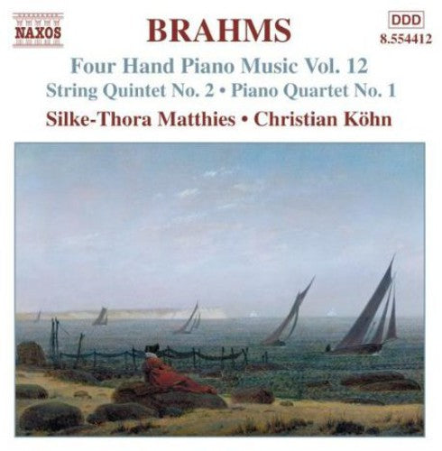 J. Brahms: Four Hand Piano Music 12 { CD }