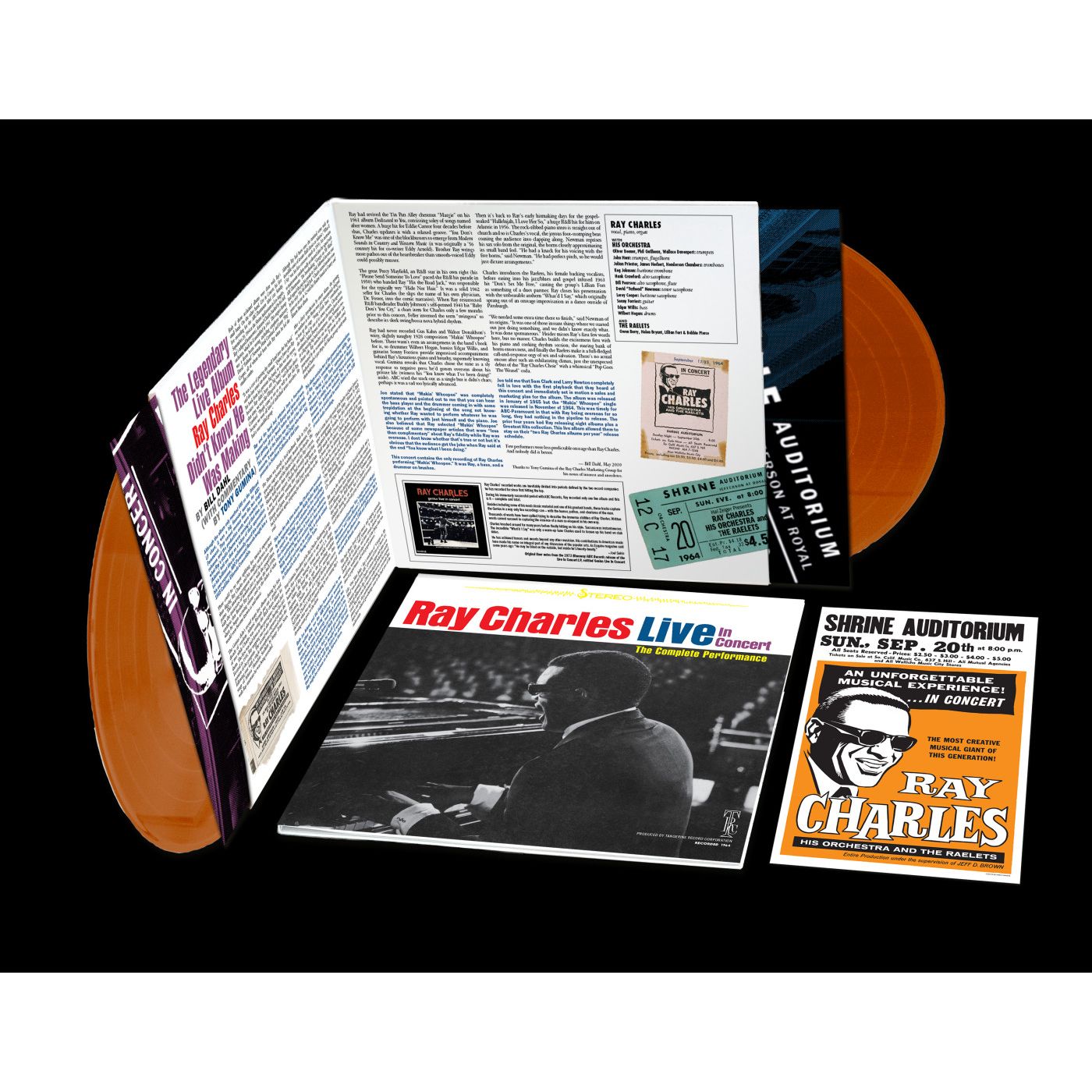 Ray Charles - Ray Charles Live In Concert: The Complete Performance - RSD LP [ Record ]