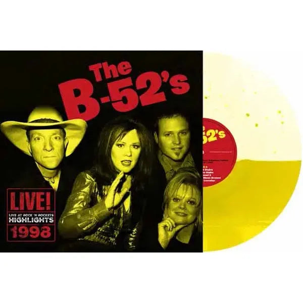 The B-52's - Live at Rock 'N Rockets - Yellow Liquid Vinyl LP [ Record ]