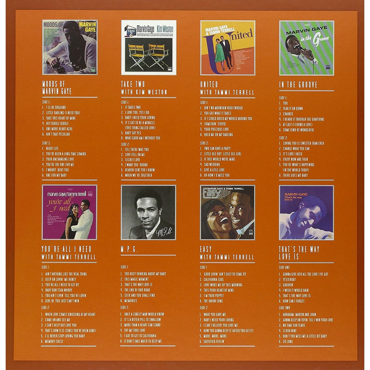 Marvin Gaye - Volume Two 1966-1970 - LP Box Set [ Record ]