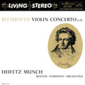 Jascha Heifetz, Charles Munch, & Boston Symphony Orchestra - Beethoven: Violin Concerto (in D) - Analogue Productions 45rpm LP [ Record ]
