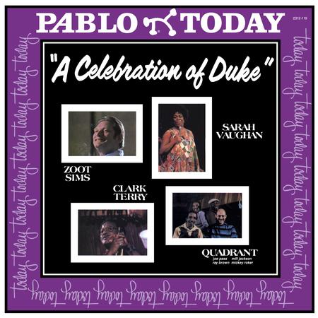 Sarah Vaughan, Clark Terry, Zoot Sims, Quadrant - A Celebration of Duke - Analogue Productions Pablo LP [ Record ]