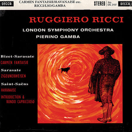 Pierino Gamba - Bizet-Sarasate: Carmen Fantaisie Op.25/ Ruggiero Ricci, Violin - Speakers Corner LP [ Record ]