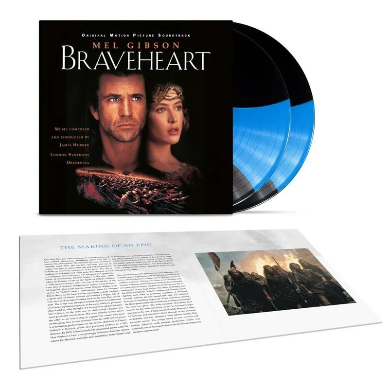 Braveheart (Original Motion Picture Soundtrack) - James Horner - LP [ Record ]