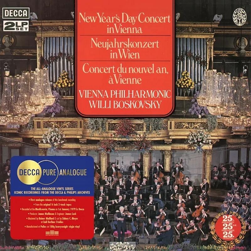 Will Boskovsky - New Year's Day Concert In Vienna - Decca Pure Analogue LP [ Record ]
