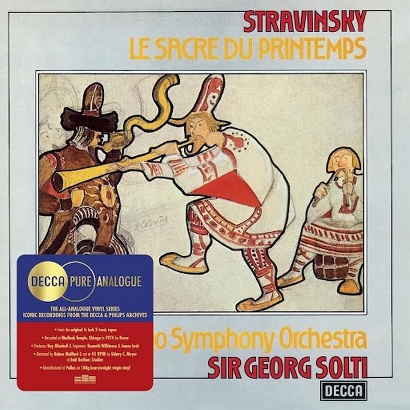 Georg Solti, Chicago Symphony Orchestra - Stravinsky: Le Sacre du printemps - Decca Pure Analogue LP [ Record ]