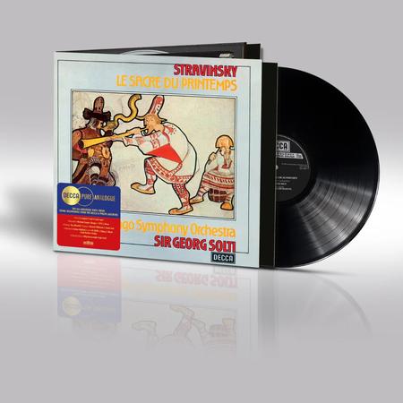 Georg Solti, Chicago Symphony Orchestra - Stravinsky: Le Sacre du printemps - Decca Pure Analogue LP [ Record ]