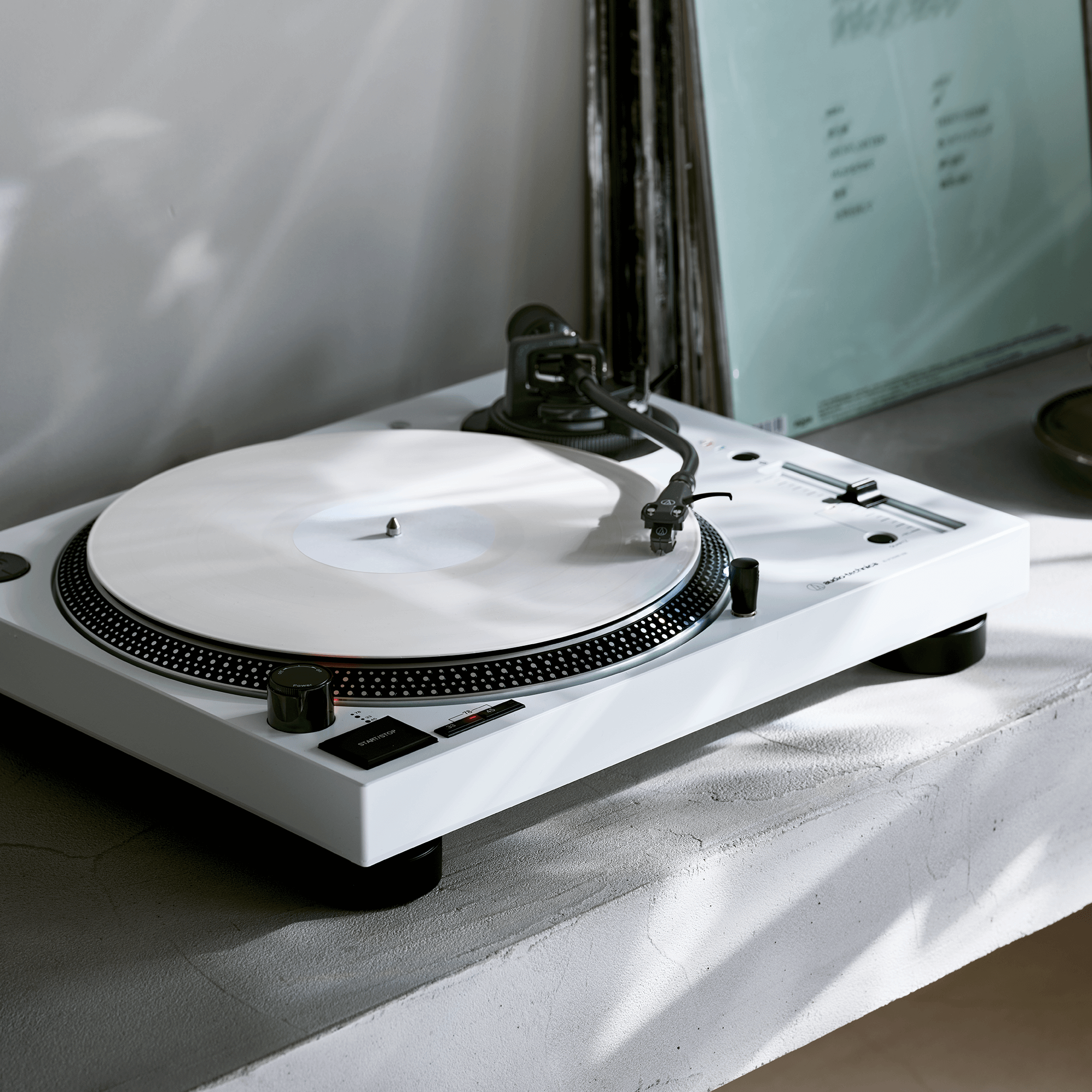 Audio Technica - AT-LP120XBT-USB-WH Direct Drive Turntable