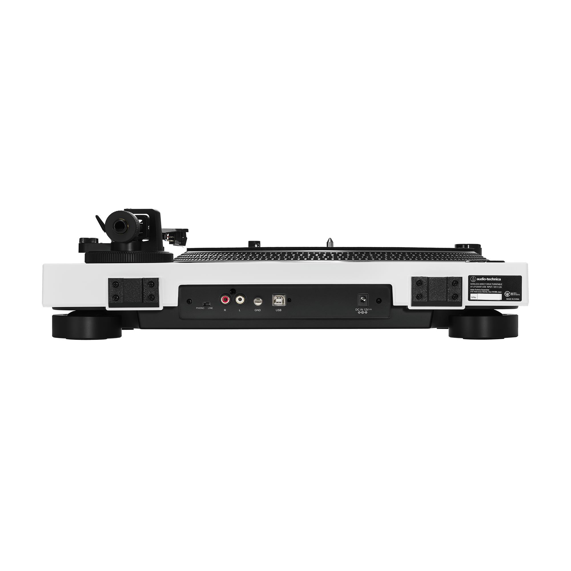Audio Technica - AT-LP120XBT-USB-WH Direct Drive Turntable