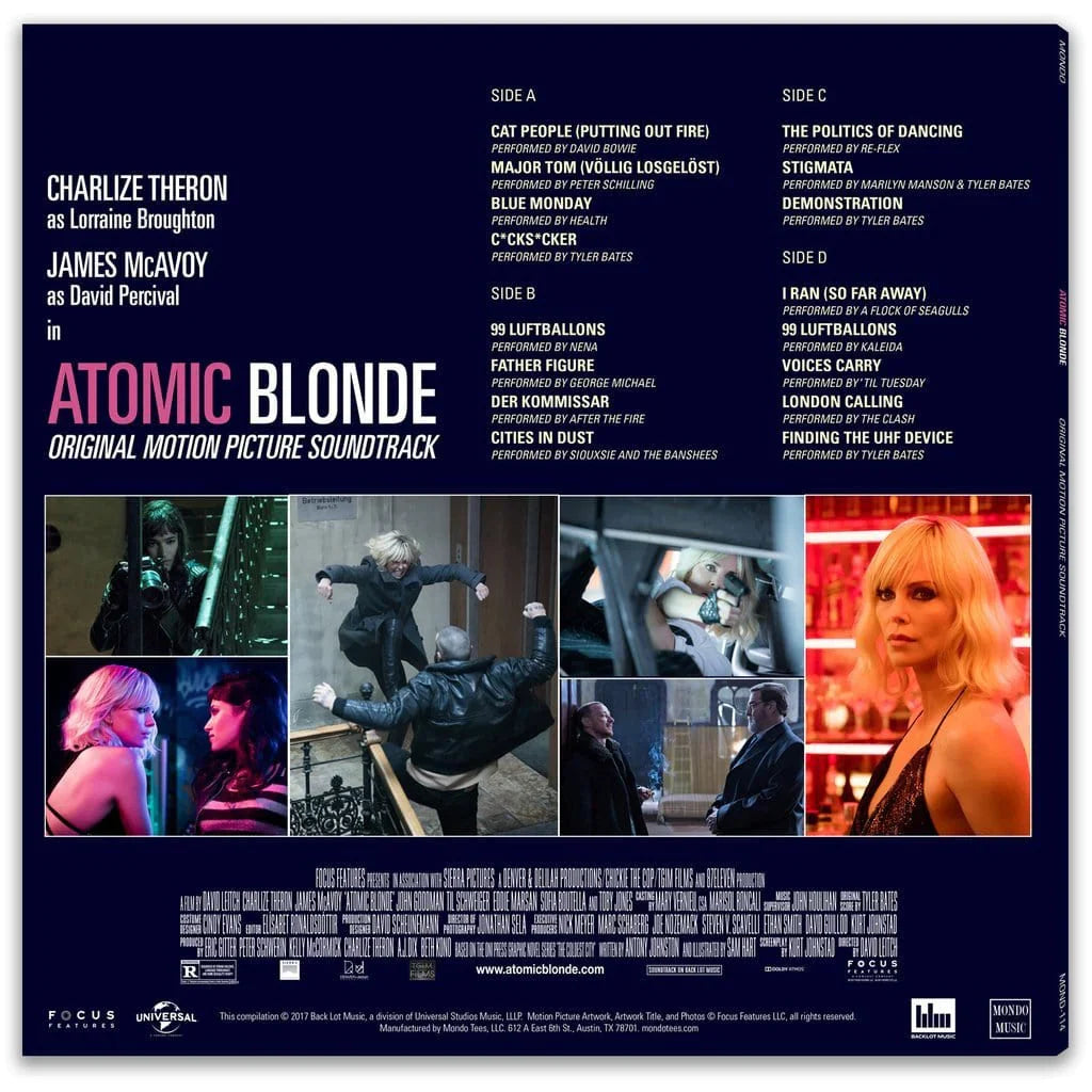 Atomic Blonde - Original Motion Picture Soundtrack - LP [ Record ]