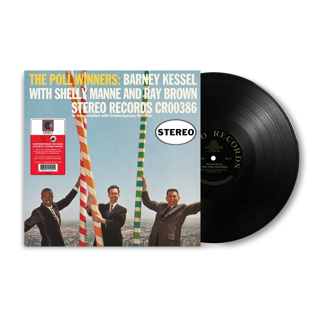 Barney Kessel, Ray Brown, and Shelly Manne - The Poll Winners - Contemporary LP [ Record ]