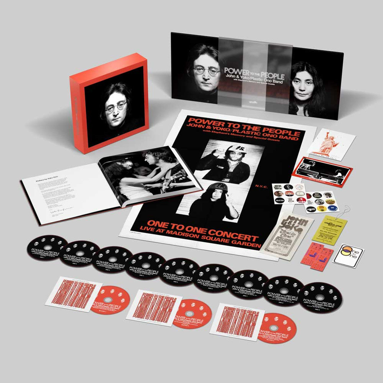 John & Yoko/Plastic Ono Band - Power to the People - 9CD, 3 Blu-Ray & Book Box Set [ Record ]