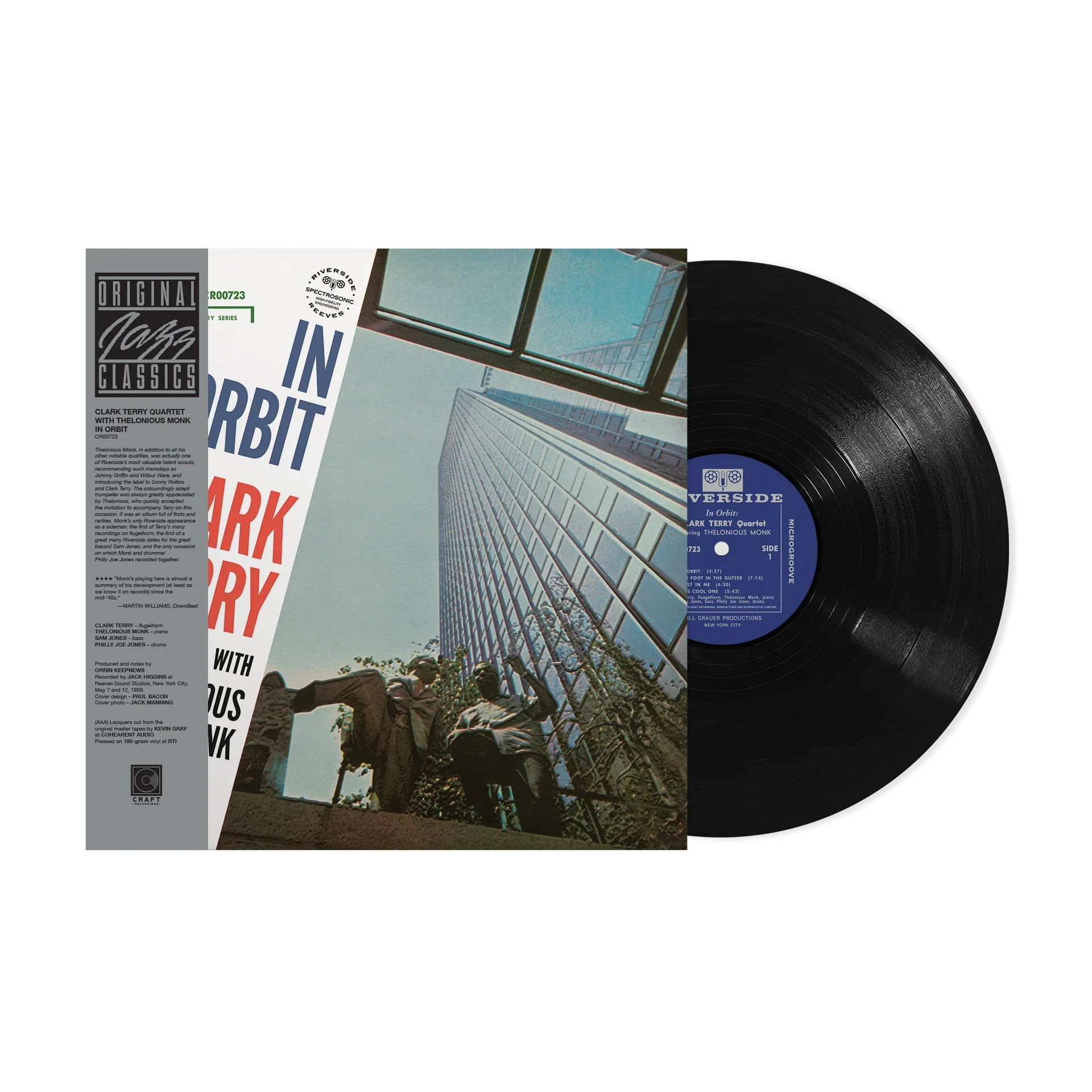 Clark Terry Quartet - In Orbit - OJC LP [ Record ]