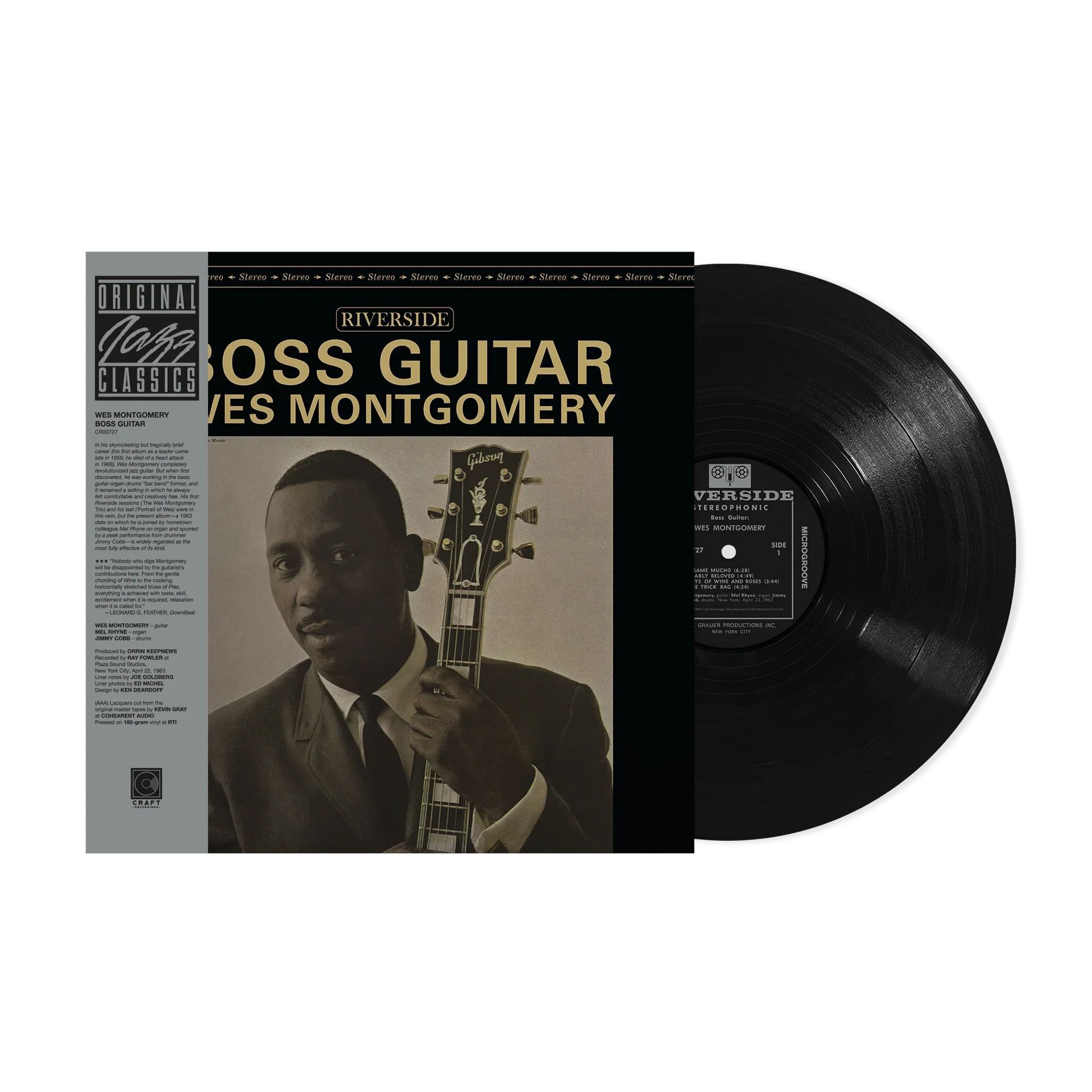 Wes Montgomery - Boss Guitar - OJC LP [ Record ]