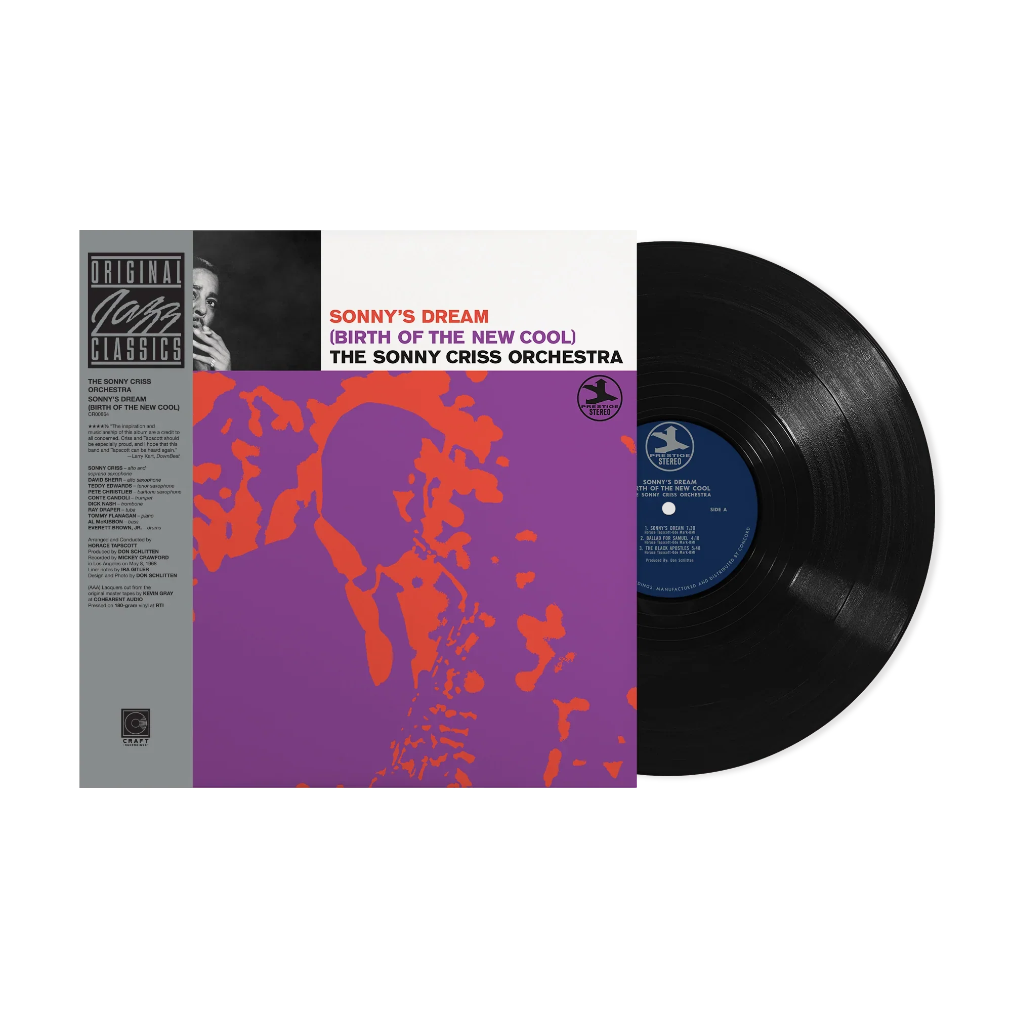The Sonny Criss Orchestra - Sonny's Dream (Birth Of The New Cool) - OJC LP [ Record ]