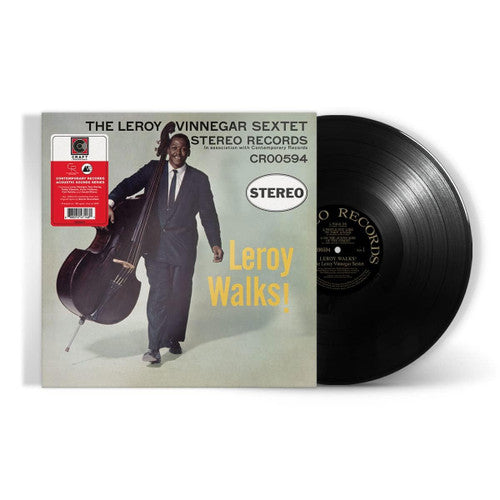The Leroy Vinnegar Sextet - Leroy Walks! - Contemporary LP [ Record ]