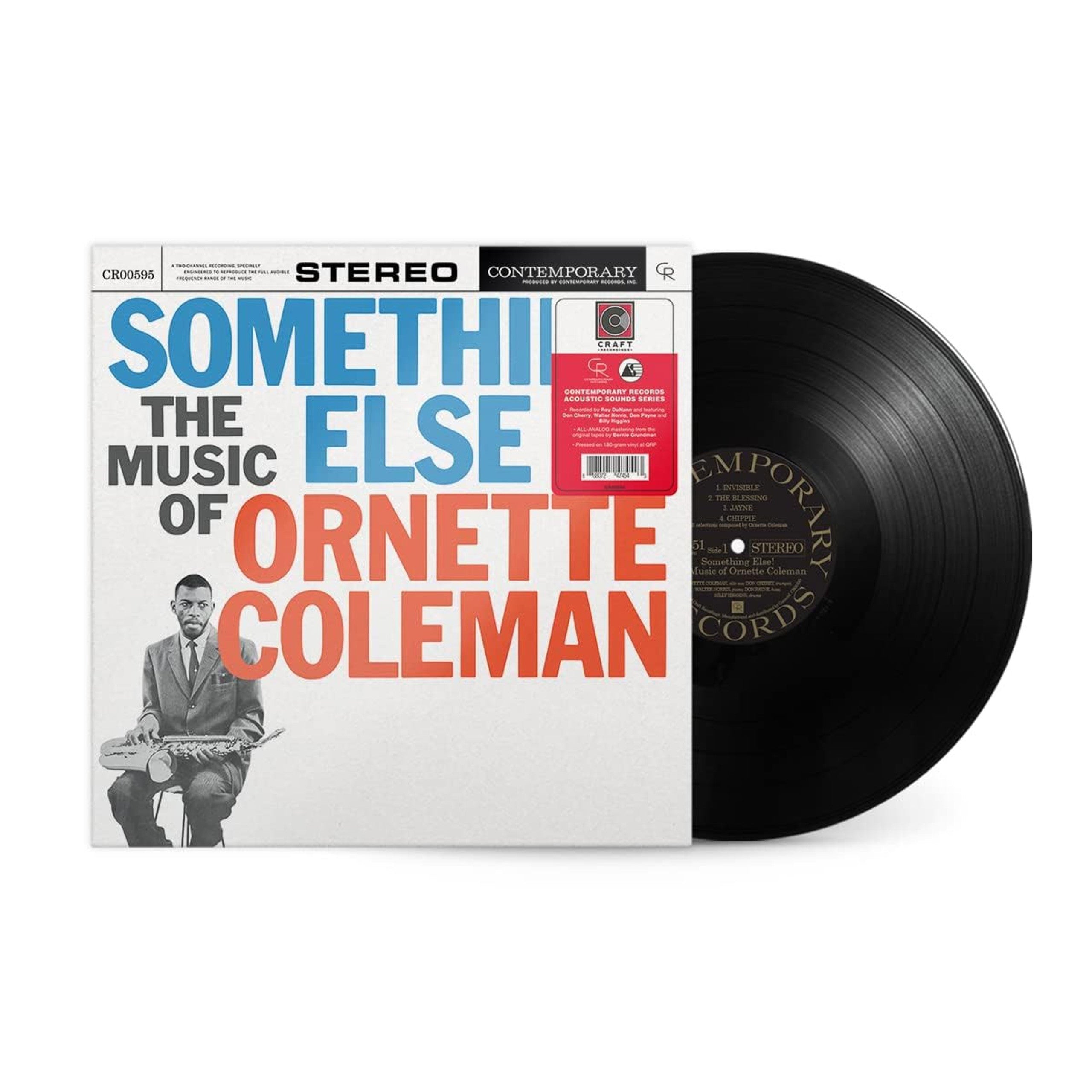 Ornette Coleman - Something Else!: The Music of Ornette Coleman - Contemporary LP [ Record ]