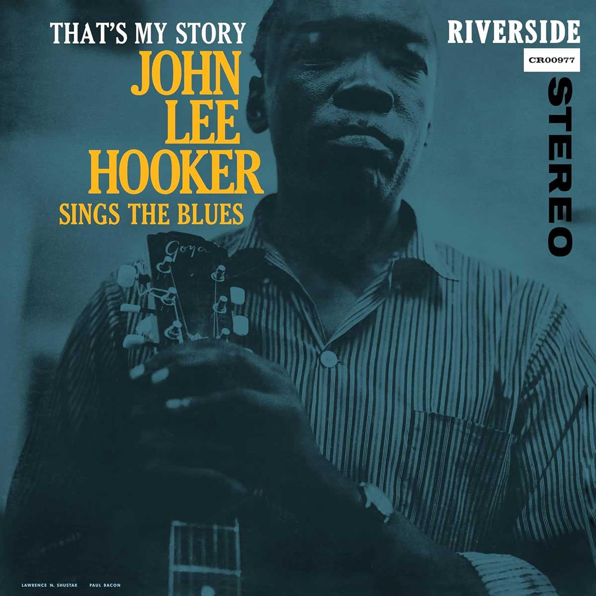 John Lee Hooker - That's My Story: John Lee Hooker Sings The Blues - Bluesville Acoustic Sounds Series LP [ Record ]