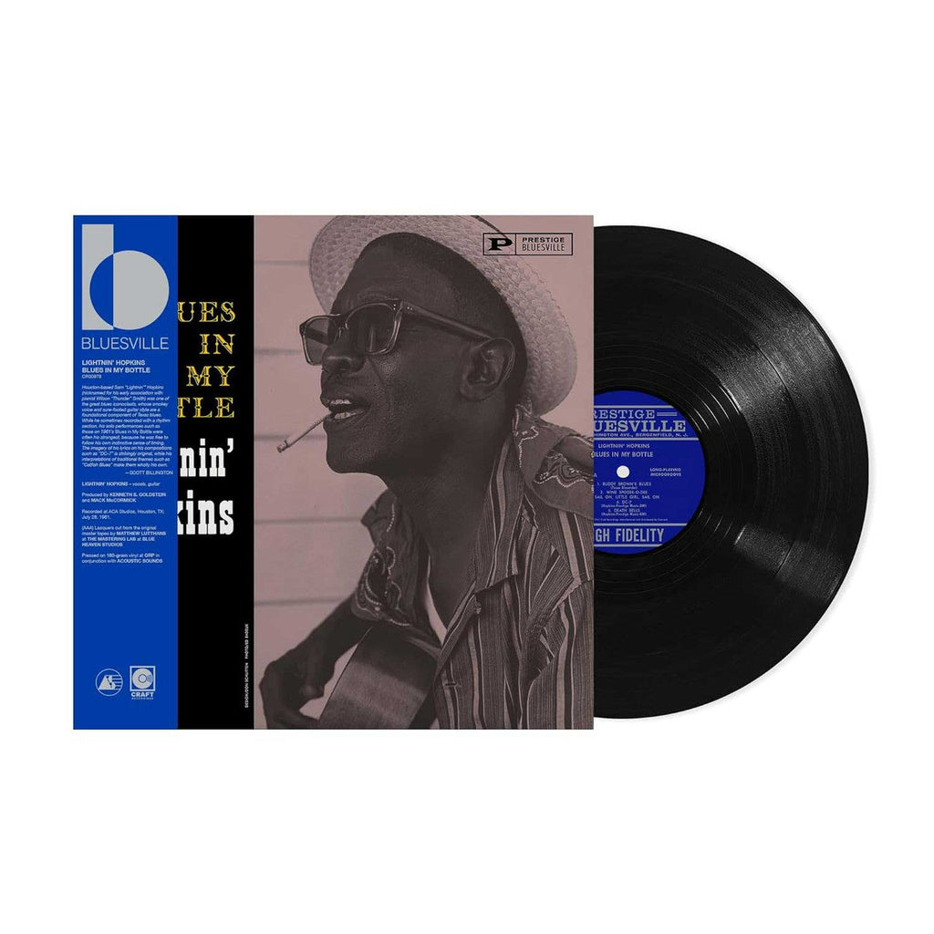 Lightnin' Hopkins - Blues In A Bottle - Bluesville Acoustic Sounds Series LP [ Record ]