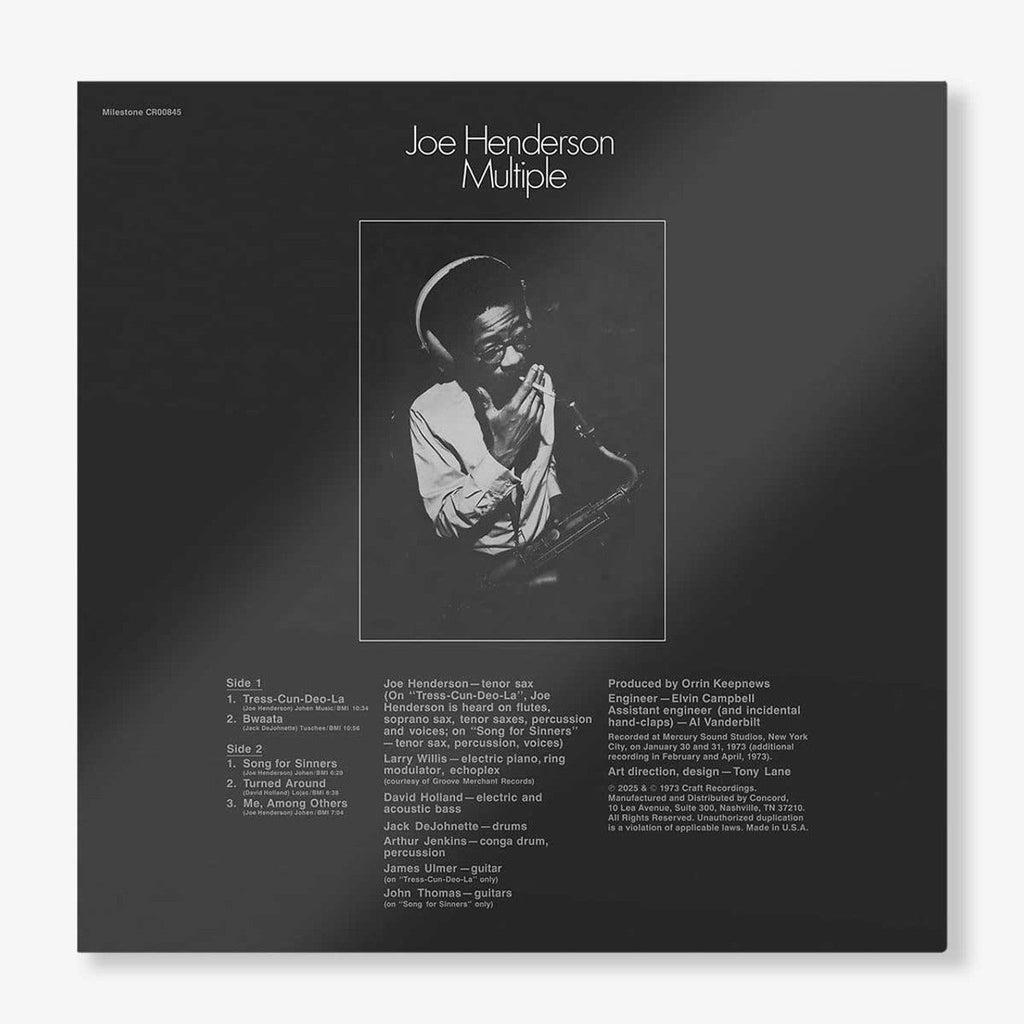 Joe Henderson - Multiple - Jazz Dispensary LP [ Record ]