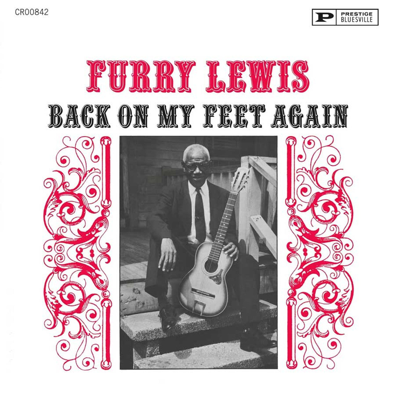 Furry Lewis - Back on My Feet Again - Bluesville Acoustic Sounds Series LP [ Record ]
