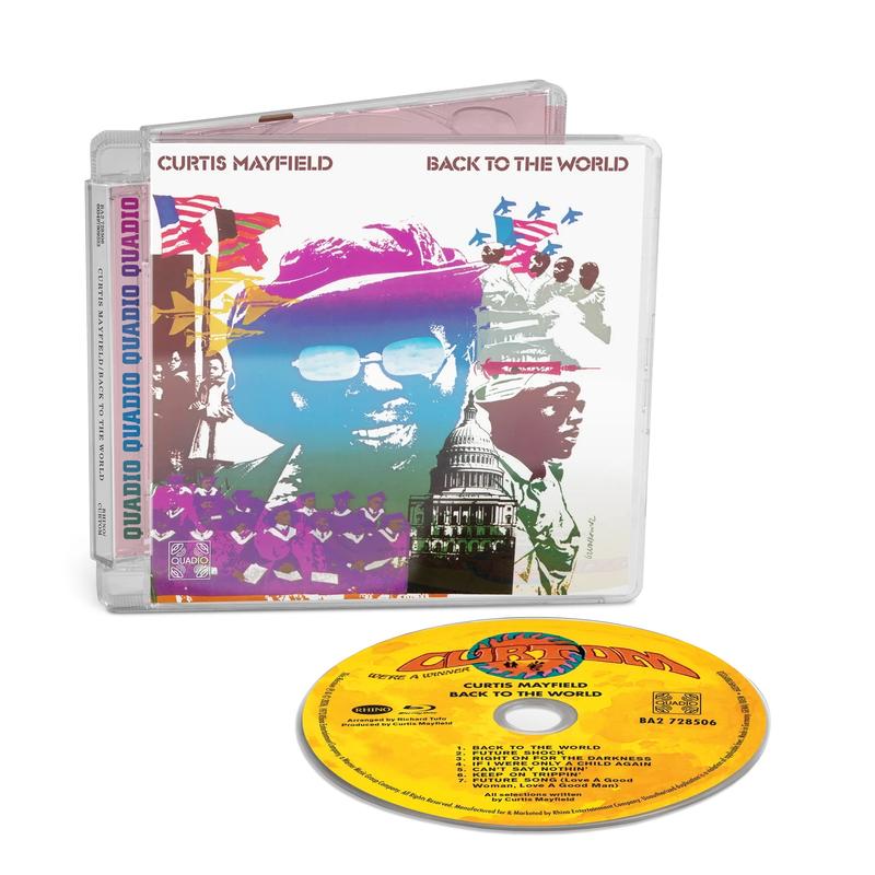 Curtis Mayfield - Back to the World (Quadio) - Blu-Ray Audio Disc [ Record ]