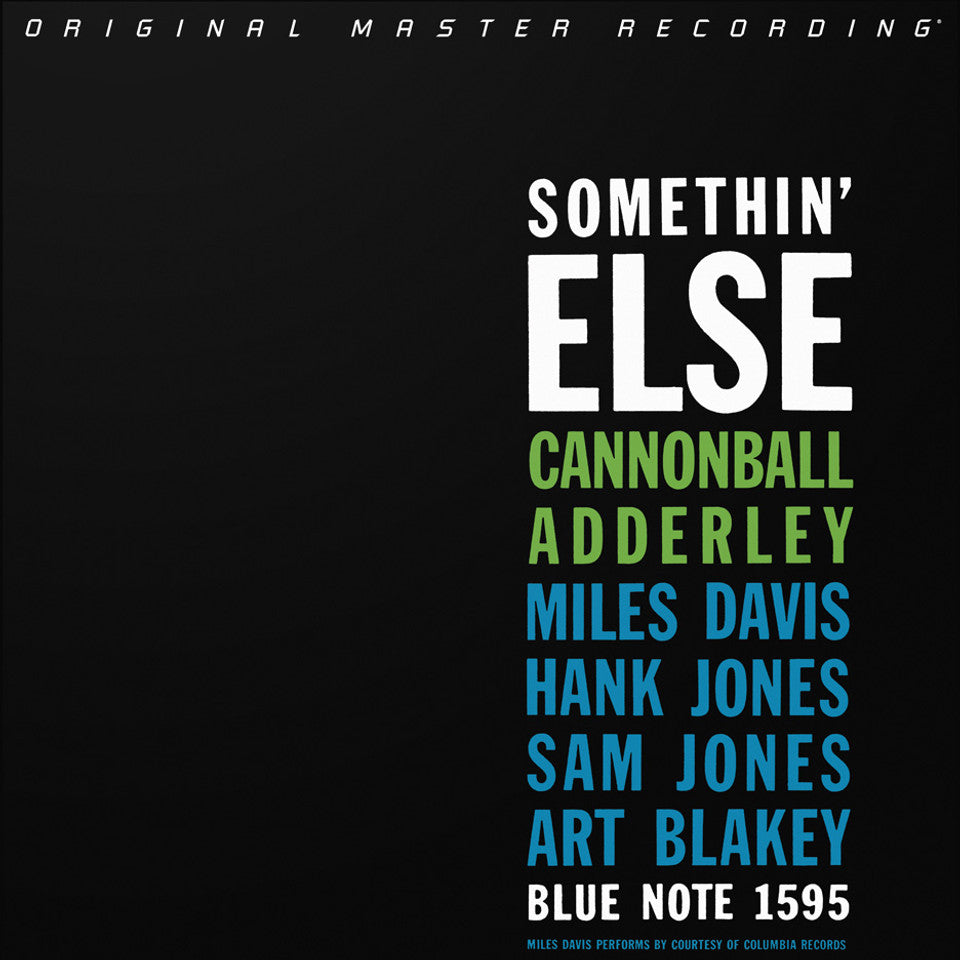 Cannonball Adderley - Somethin' Else - MFSL SACD [ Record ]
