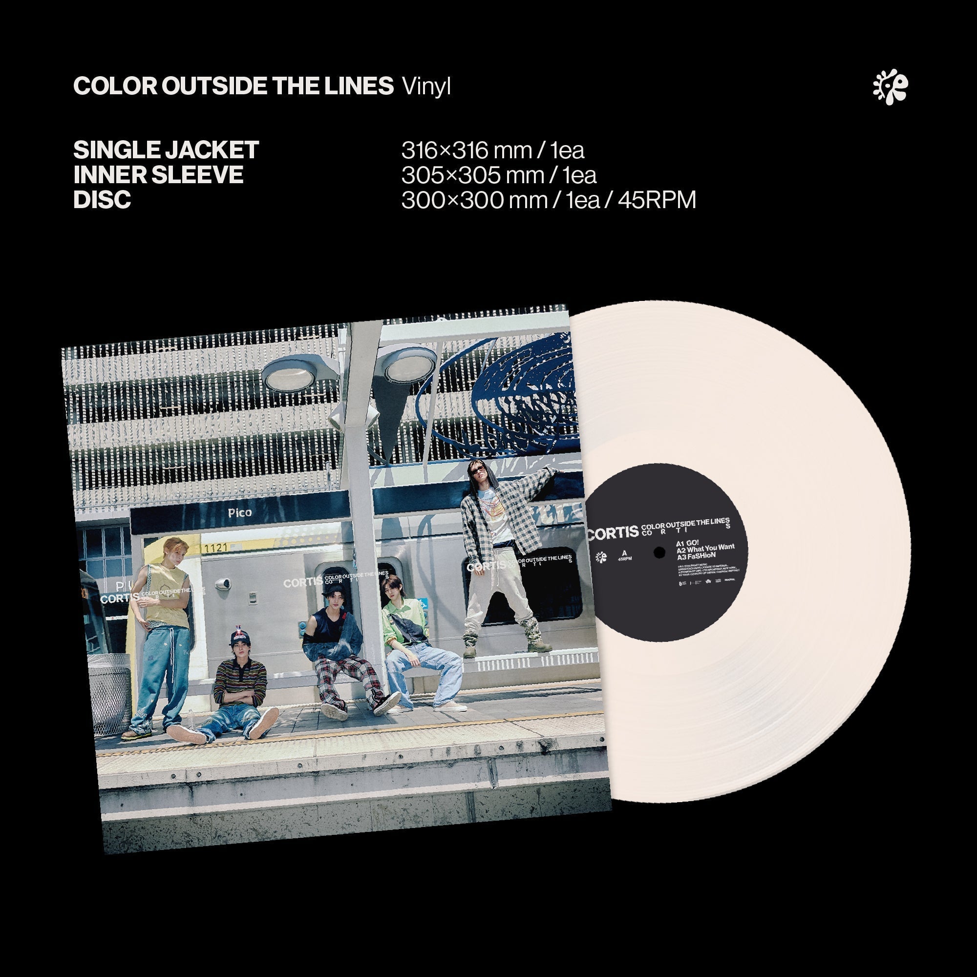 CORTIS - Color Outside The Lines - 12" EP [ Record ]