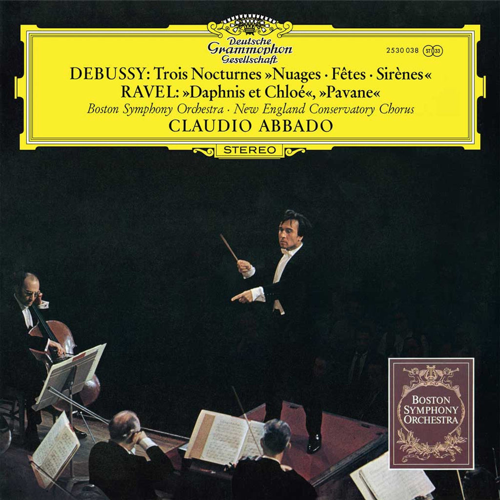 Claudio Abbado - Debussy: Trois Nocturnes / Ravel: Daphnis et Chloe, Pavane - Original Source Series LP [ Record ]