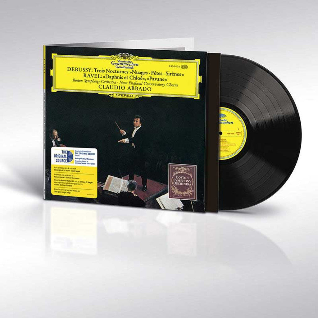 Claudio Abbado - Debussy: Trois Nocturnes / Ravel: Daphnis et Chloe, Pavane - Original Source Series LP [ Record ]