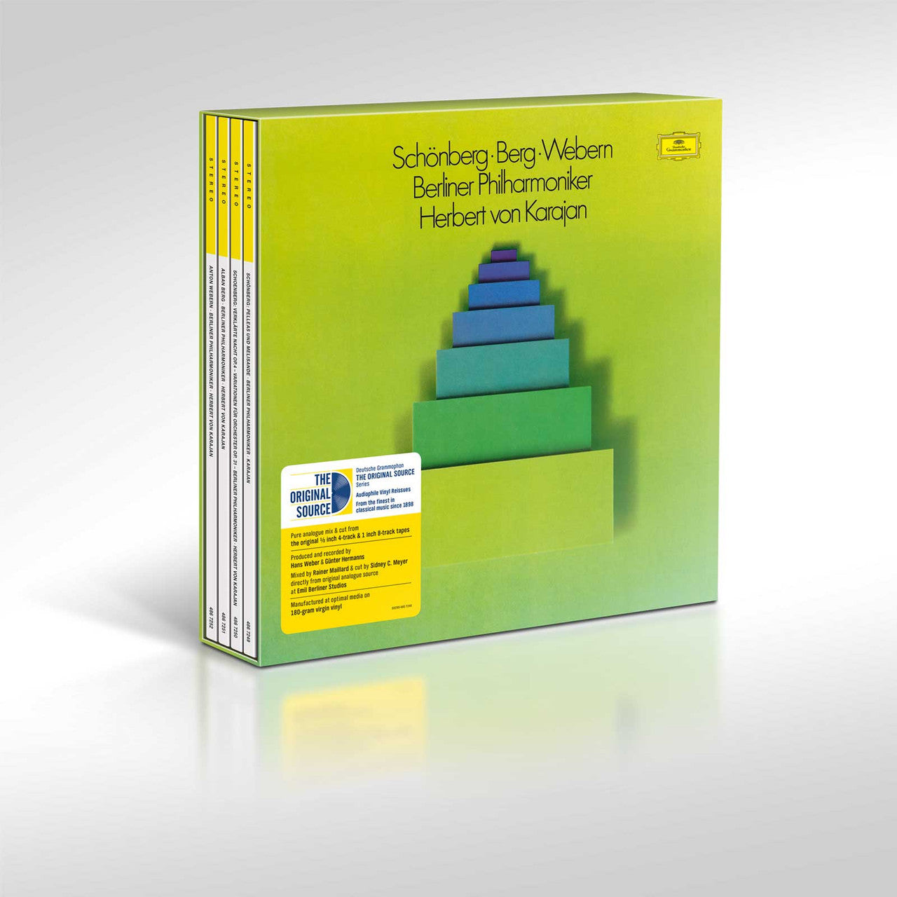 Herbert von Karajan Schoenberg - Berg - Webern (Original Source Series) - LP Box Set [ Record ]