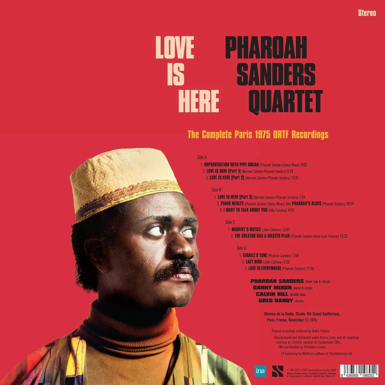 Pharoah Sanders - Love Is Here: The Complete Paris 1975 ORTF Recordings - LP [ Record ]